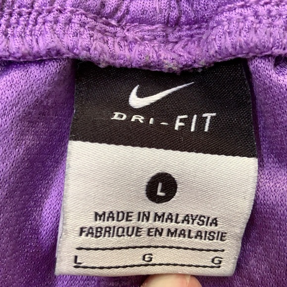NIKE Girls Dri-FIT Mesh Lined Shorts sz L - Picture 4 of 4